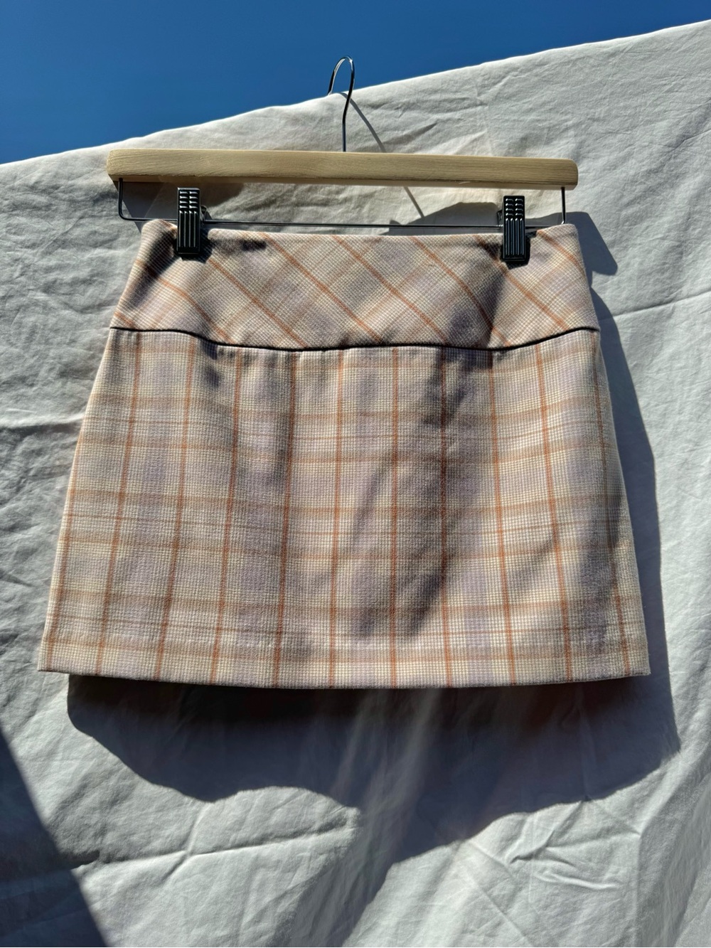Aritzia Sunday Best Wendy Mini Skirt - Plaid